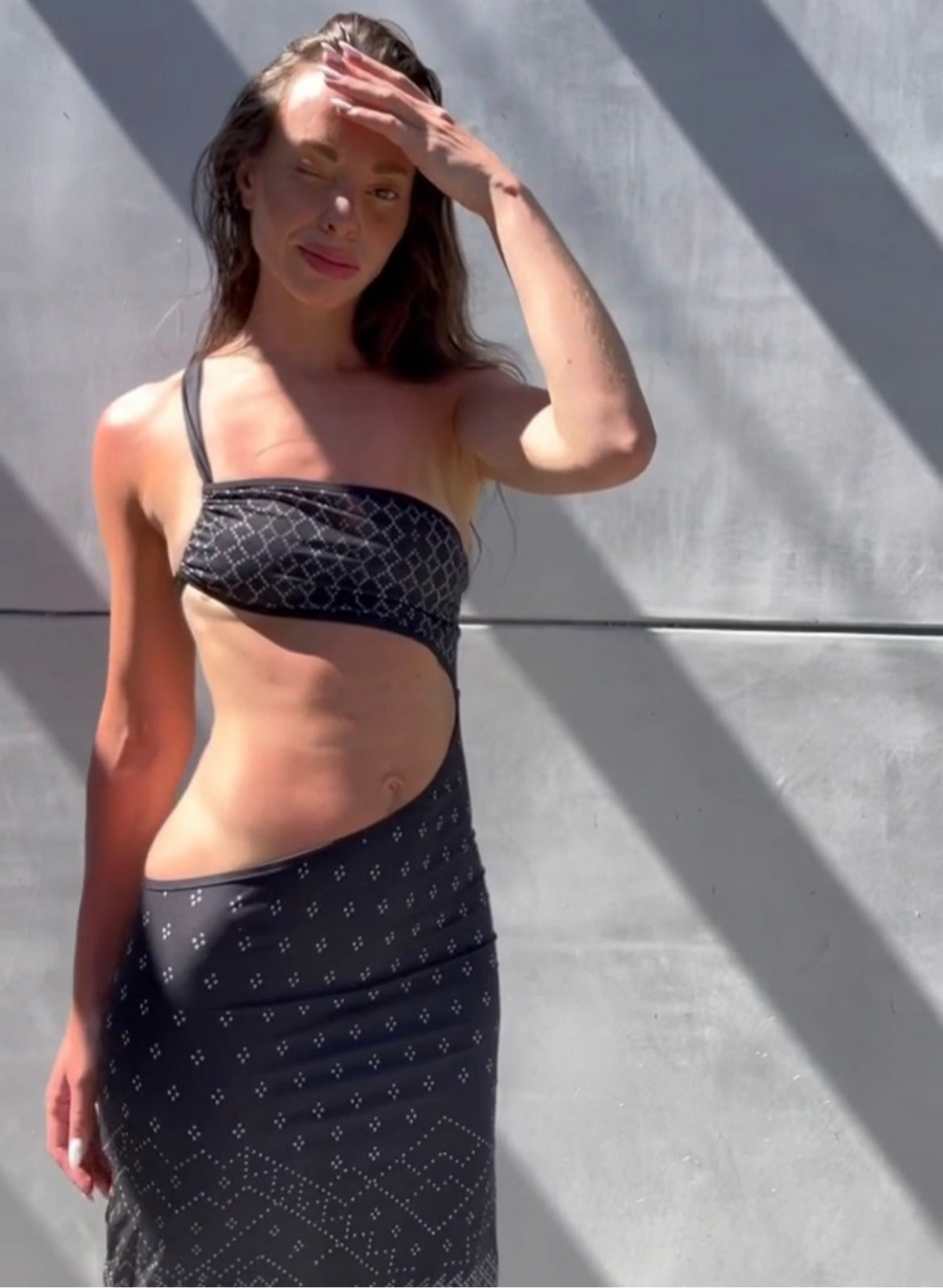 EXTREME CUTOUT MAXI DRESS
