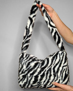 FAUX FUR TOTE BAGS