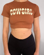 Load image into Gallery viewer, CHOCOLATE COWGIRL T-SHIRT